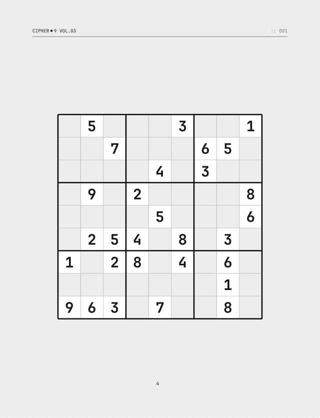 Night Shift puzzle page