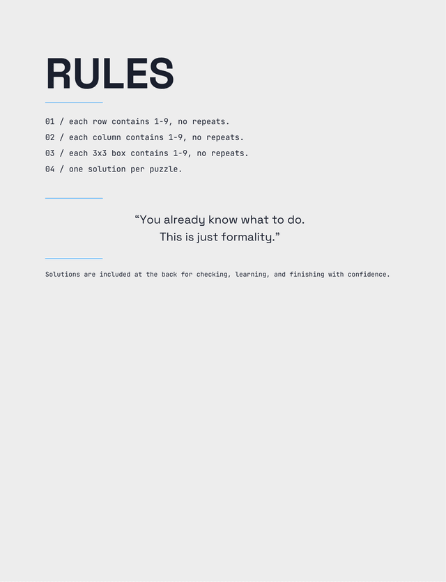 CLEAR START interior page 2