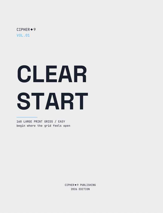 CLEAR START interior page 1