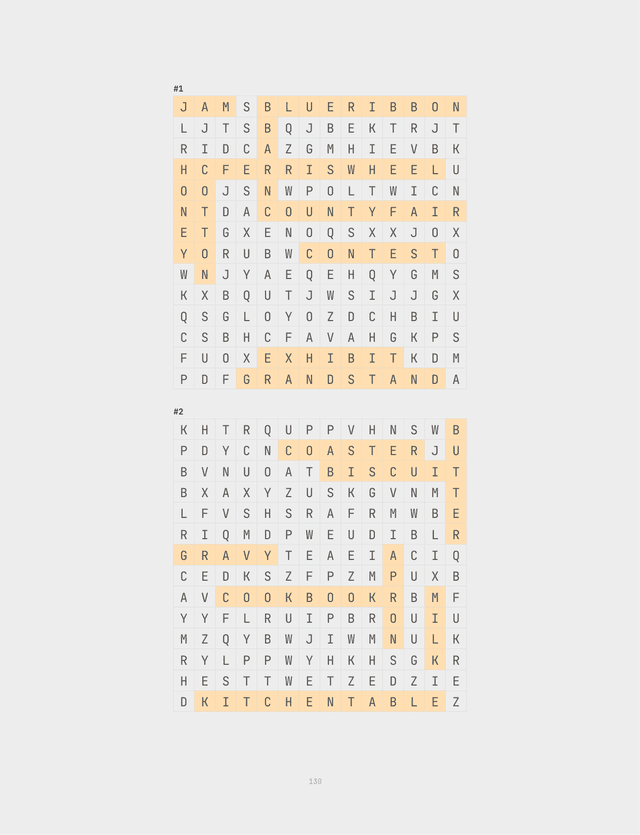 1960s Memory Lane Word Search interior page 6