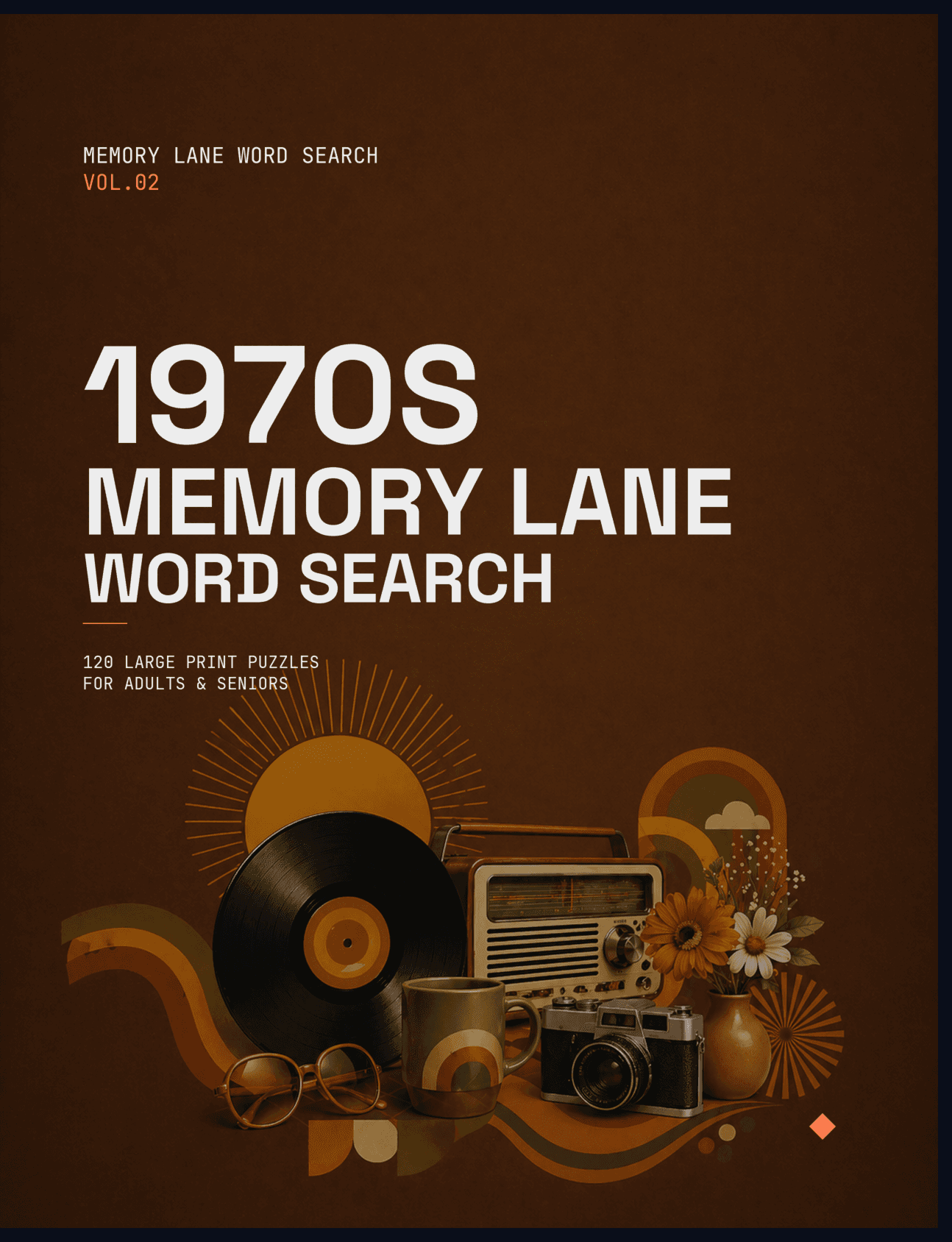 1970s Memory Lane Word Search cover
